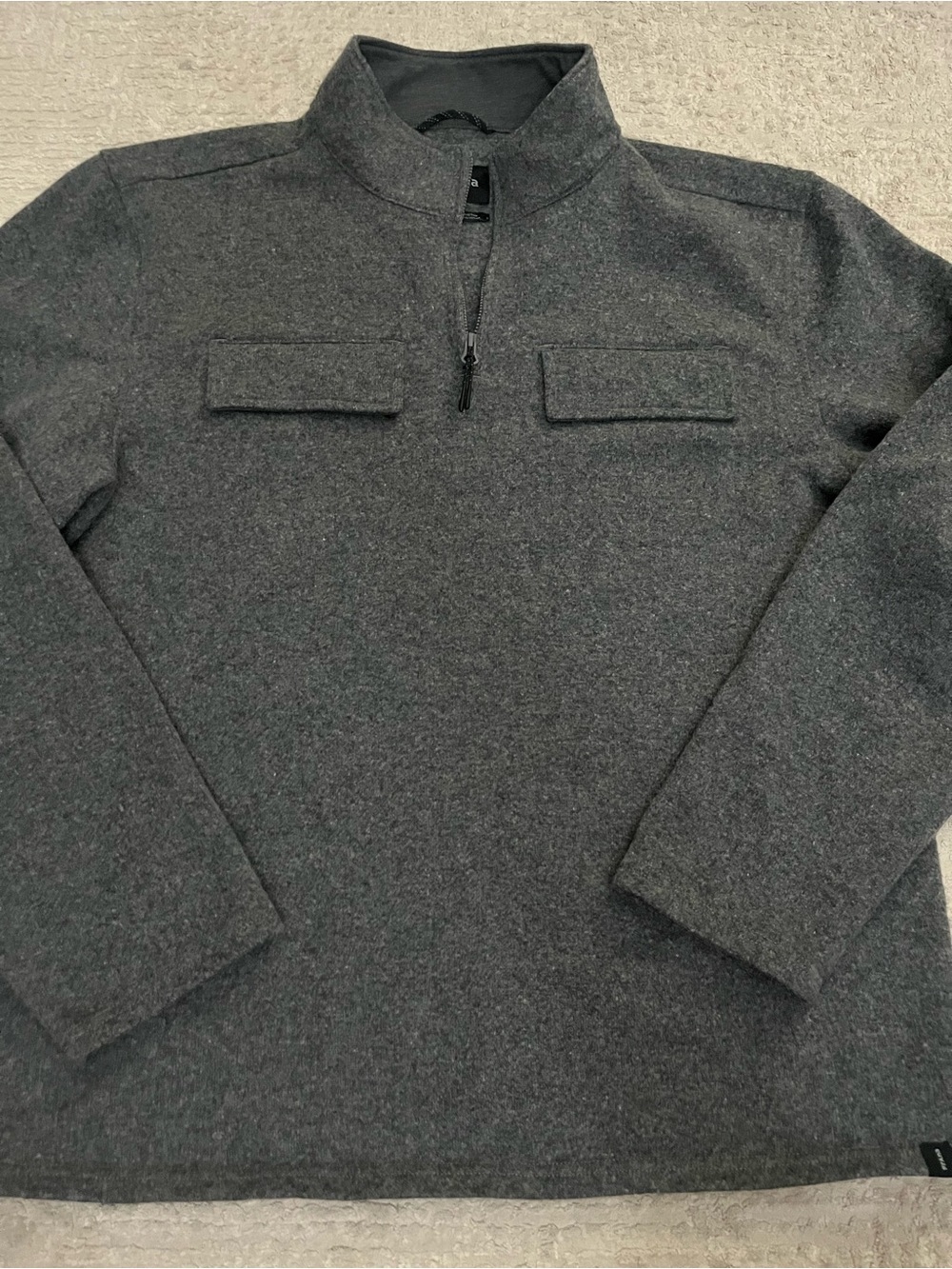 Prana Brookland 1/4 zip Wool blend Sweater